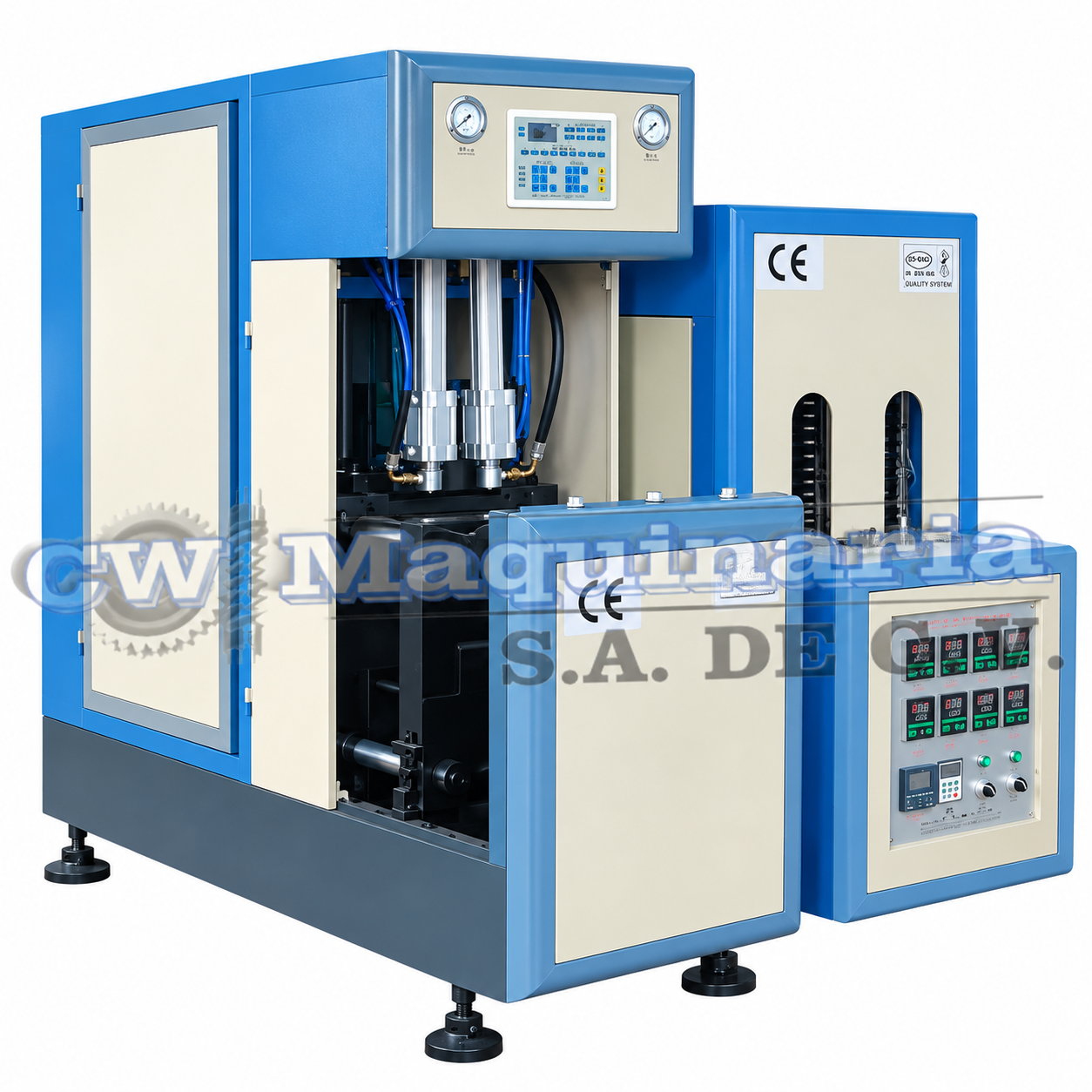 Sopladora Semiautomática para Botellas de hasta 5 Litros L-BS510